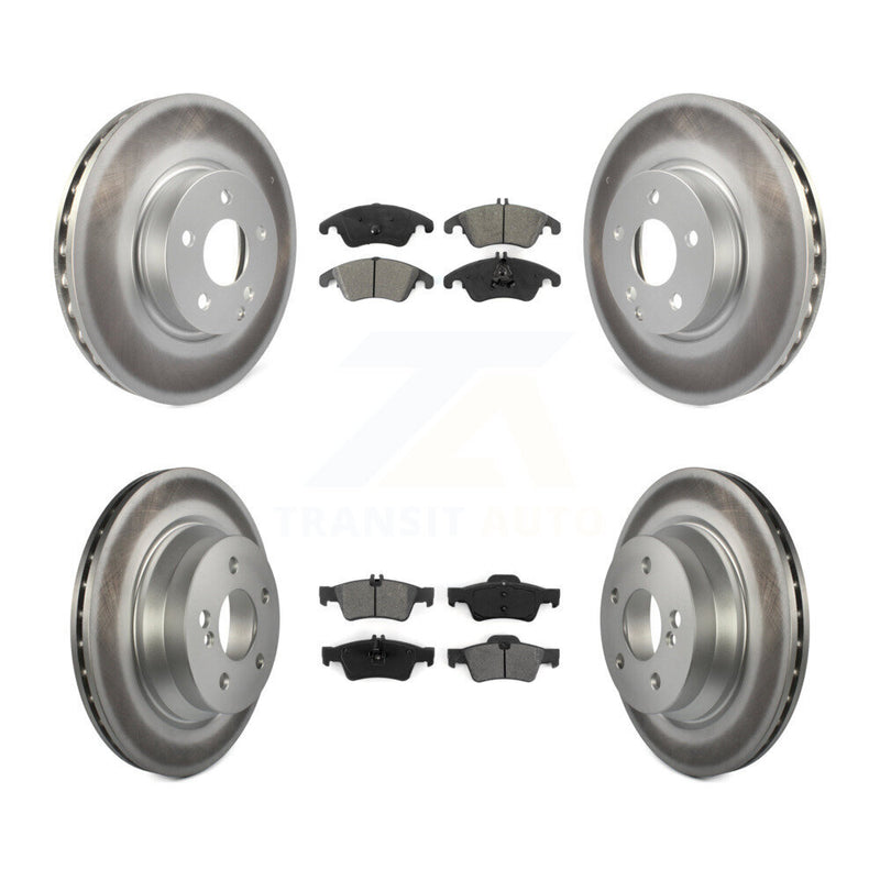 Transit Auto KGS-101060 Disc Brake Kit for 2011-2016 Mercedes-Benz E350, Mercedes-Benz E400 - Front and Rear