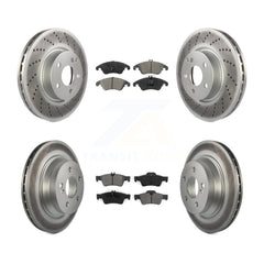 Transit Auto KGS-101062 Disc Brake Kit for 2011-2016 Mercedes-Benz E350, Mercedes-Benz E400 - Front and Rear