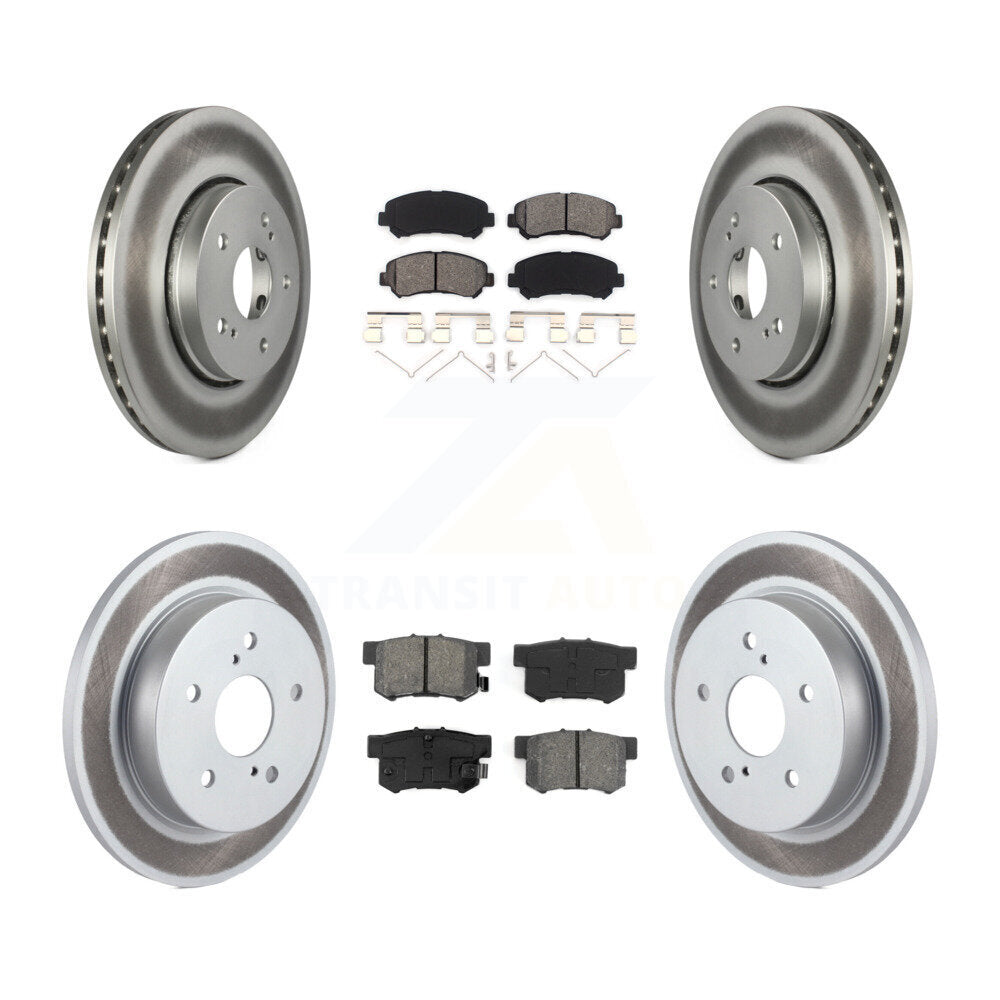 Transit Auto KGS-101064 Disc Brake Kit for 2010-2013 Suzuki Kizashi - Front and Rear