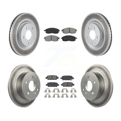 Transit Auto KGS-101067 Disc Brake Kit for 2011-2019 Nissan Juke, Nissan Sentra - Front and Rear