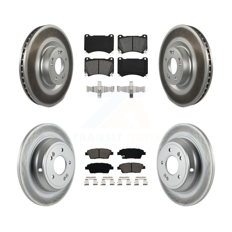 Transit Auto KGS-101069 Disc Brake Kit for 2012-2014 Hyundai Genesis - Front and Rear