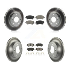 Transit Auto KGS-101071 Disc Brake Kit for 2011-2016 Hyundai Elantra GT, Kia Forte and More - Front and Rear