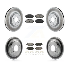 Transit Auto KGS-101077 Disc Brake Kit for 2013-2015 Kia Optima - Front and Rear