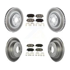 Transit Auto KGS-101078 Disc Brake Kit for 2012-2017 Hyundai Azera - Front and Rear