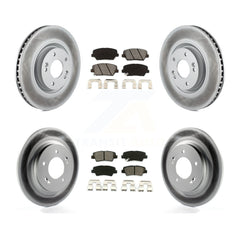 Transit Auto KGS-101079 Disc Brake Kit for 2016-2017 Hyundai Azera - Front and Rear