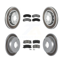 Transit Auto KGS-101081 Disc Brake Kit for 2009-2015 Mitsubishi Lancer - Front and Rear