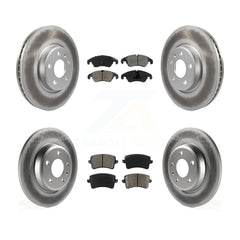 Transit Auto KGS-101082 Disc Brake Kit for 2011-2017 Audi A4 Quattro, Audi A5 and More - Front and Rear