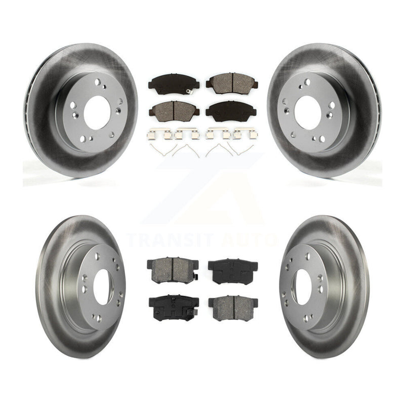Transit Auto KGS-101085 Disc Brake Kit for 2013-2015 Acura ILX - Front and Rear