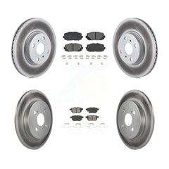 Transit Auto KGS-101087 Disc Brake Kit for 2012-2018 Toyota Yaris - Front and Rear