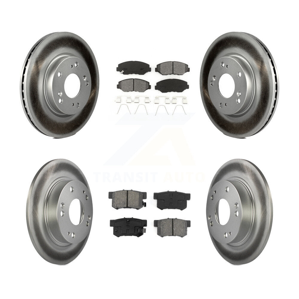 Transit Auto KGS-101088 Disc Brake Kit for 2013 Acura ILX - Front and Rear