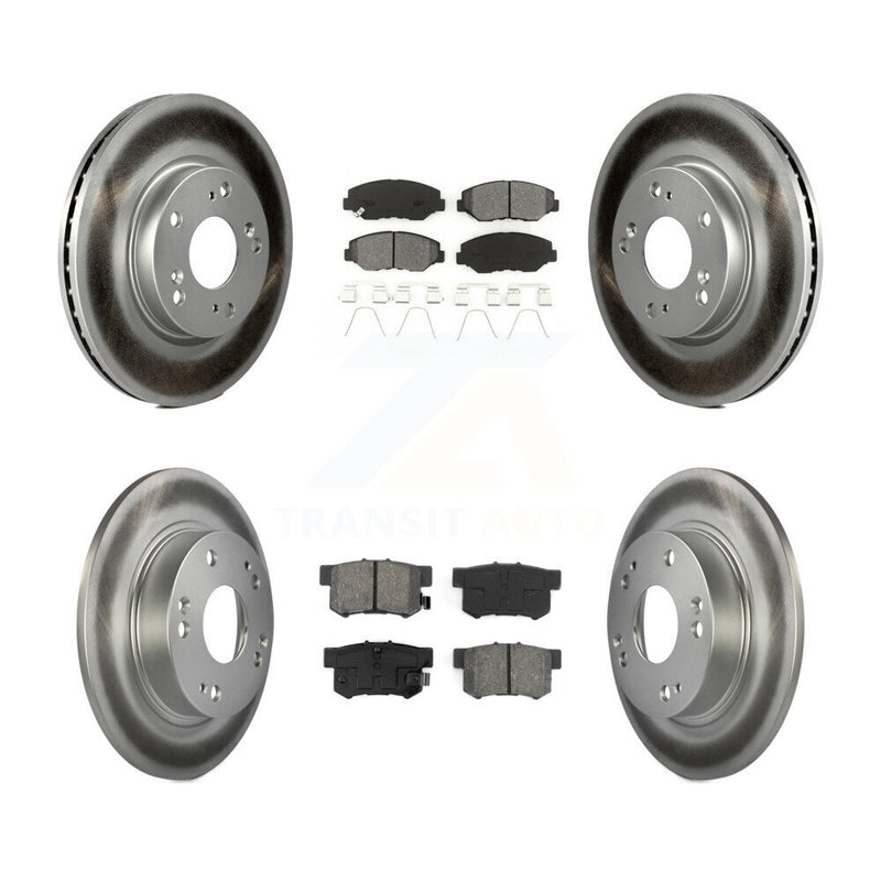 Transit Auto KGS-101088 Disc Brake Kit for 2013 Acura ILX - Front and Rear