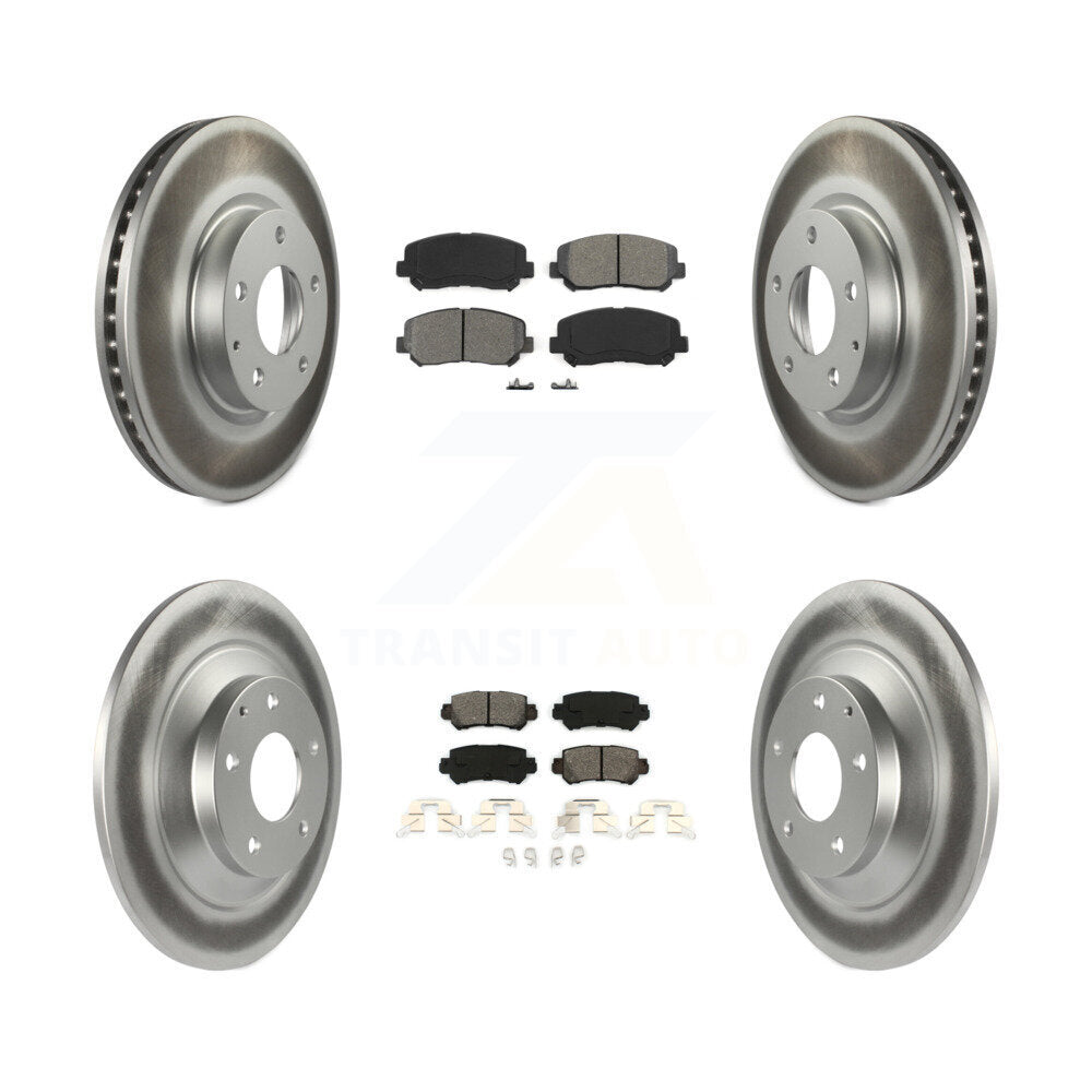 Transit Auto KGS-101091 Disc Brake Kit for 2013-2015 Mazda CX-5 - Front and Rear
