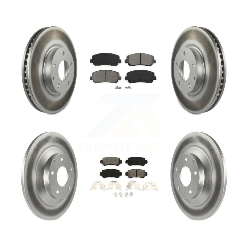 Transit Auto KGS-101091 Disc Brake Kit for 2013-2015 Mazda CX-5 - Front and Rear