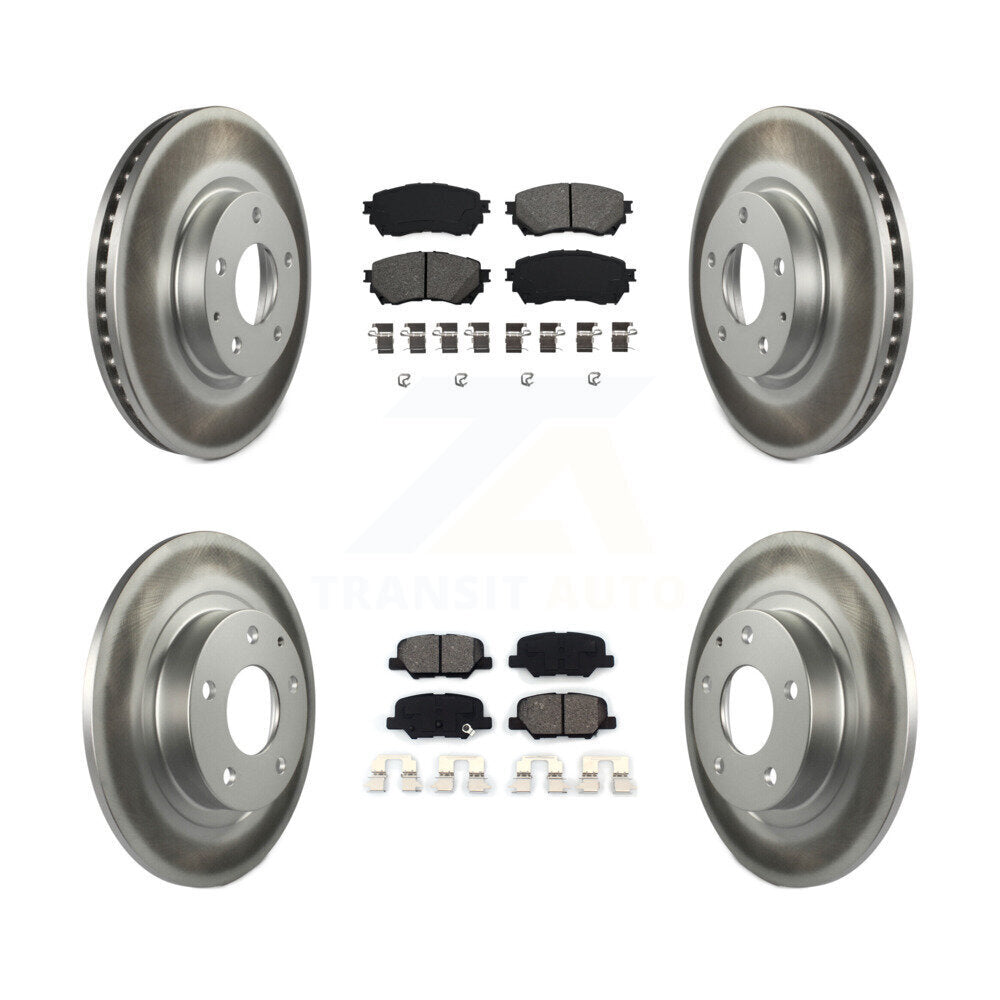 Transit Auto KGS-101092 Disc Brake Kit for 2014-2015 Mazda 6 - Front and Rear