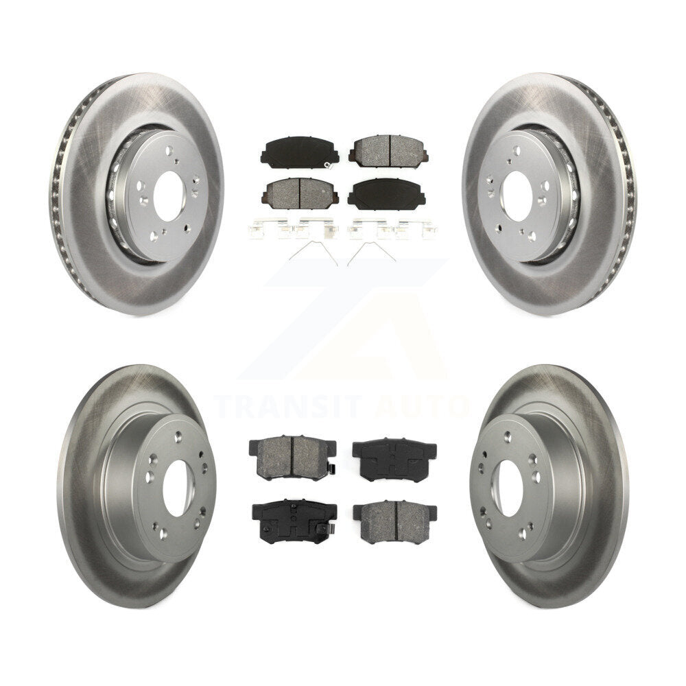 Transit Auto KGS-101094 Disc Brake Kit for 2016 Acura ILX - Front and Rear