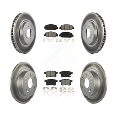 Transit Auto KGS-101095 Disc Brake Kit for 2013-2017 Honda Accord - Front and Rear