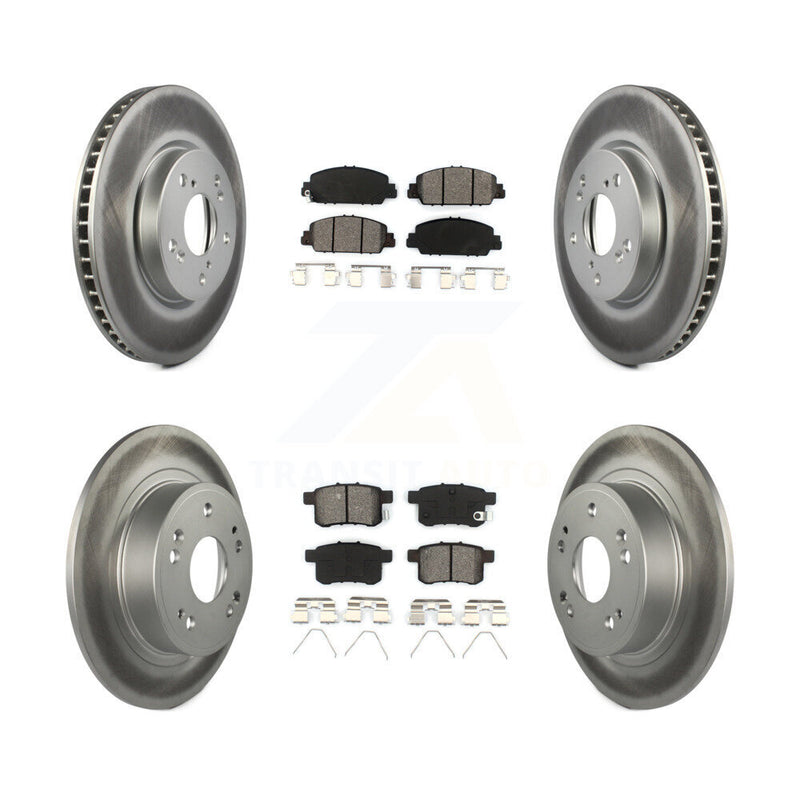 Transit Auto KGS-101095 Disc Brake Kit for 2013-2017 Honda Accord - Front and Rear
