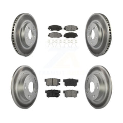 Transit Auto KGS-101096 Disc Brake Kit for 2015 Honda Civic - Front and Rear