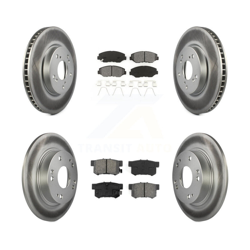 Transit Auto KGS-101096 Disc Brake Kit for 2015 Honda Civic - Front and Rear