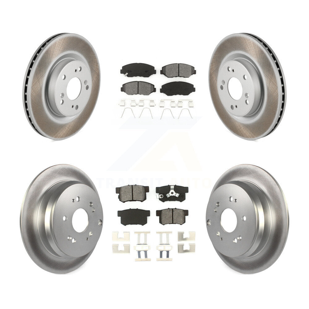 Transit Auto KGS-101098 Disc Brake Kit for 2012-2016 Honda CR-V - Front and Rear
