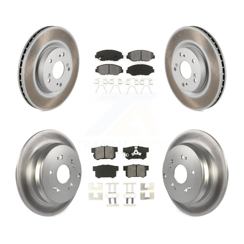 Transit Auto KGS-101098 Disc Brake Kit for 2012-2016 Honda CR-V - Front and Rear