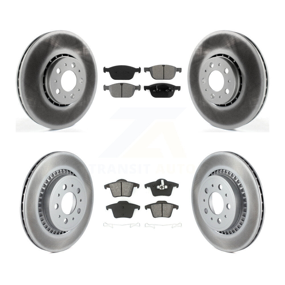 Transit Auto KGS-101099 Disc Brake Kit for 2003-2014 Volvo XC90 - Front and Rear