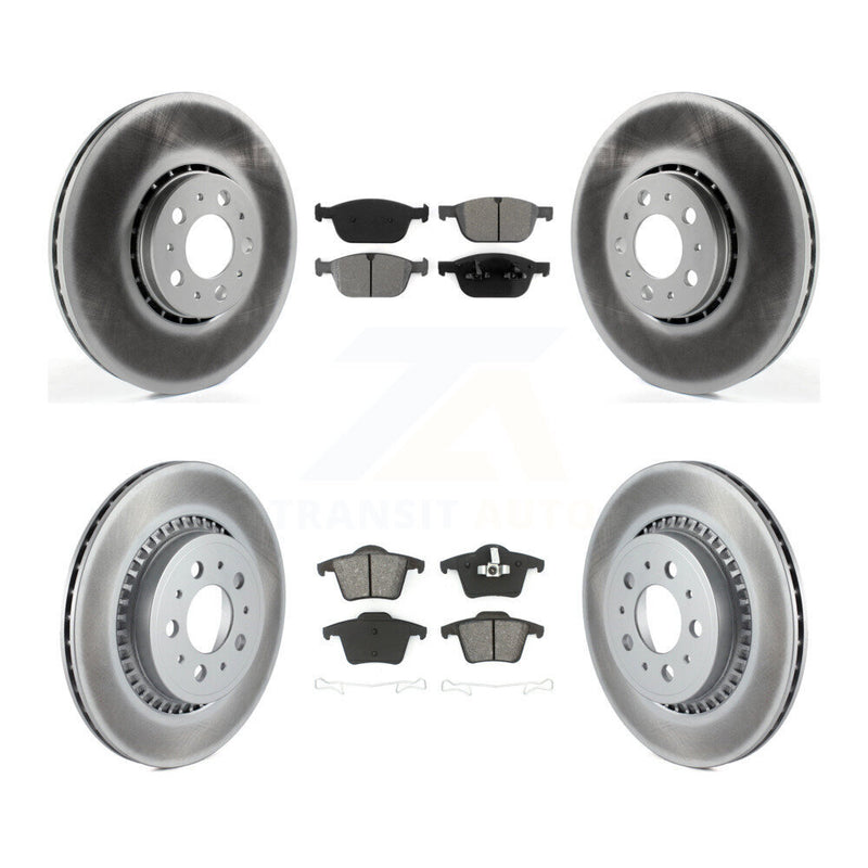 Transit Auto KGS-101099 Disc Brake Kit for 2003-2014 Volvo XC90 - Front and Rear