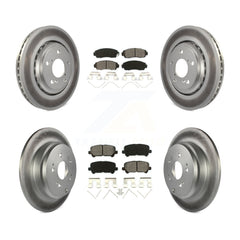 Transit Auto KGS-101100 Disc Brake Kit for 2015-2017 Honda Odyssey - Front and Rear