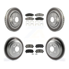 Transit Auto KGS-101101 Disc Brake Kit for 2016-2024 Honda Ridgeline, Honda Pilot - Front and Rear