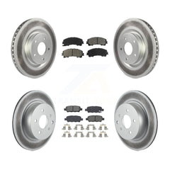 Transit Auto KGS-101104 Disc Brake Kit for 2016-2017 INFINITI QX50 - Front and Rear