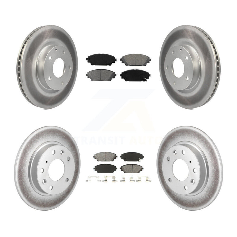 Transit Auto KGS-101106 Disc Brake Kit for 2014-2018 Mazda 3, Mazda 3 Sport - Front and Rear