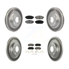 Transit Auto KGS-101107 Disc Brake Kit for 2016-2018 Mazda CX-3 - Front and Rear