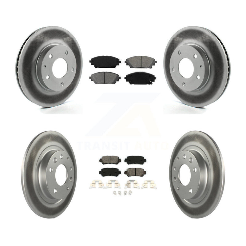 Transit Auto KGS-101111 Disc Brake Kit for 2016-2018 Mazda CX-3 - Front and Rear