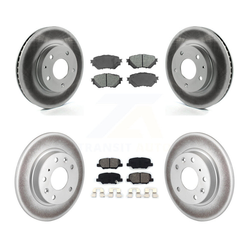 Transit Auto KGS-101112 Disc Brake Kit for 2014-2018 Mazda 3, Mazda 3 Sport - Front and Rear
