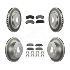 Transit Auto KGS-101117 Disc Brake Kit for 2014-2019 Nissan Rogue - Front and Rear