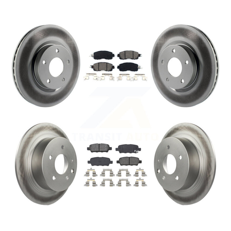 Transit Auto KGS-101118 Disc Brake Kit for 2013-2023 Nissan Altima - Front and Rear