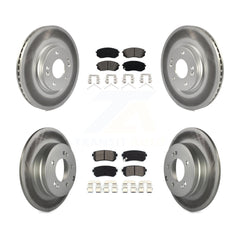 Transit Auto KGS-101120 Disc Brake Kit for 2015-2016 Hyundai Sonata - Front and Rear