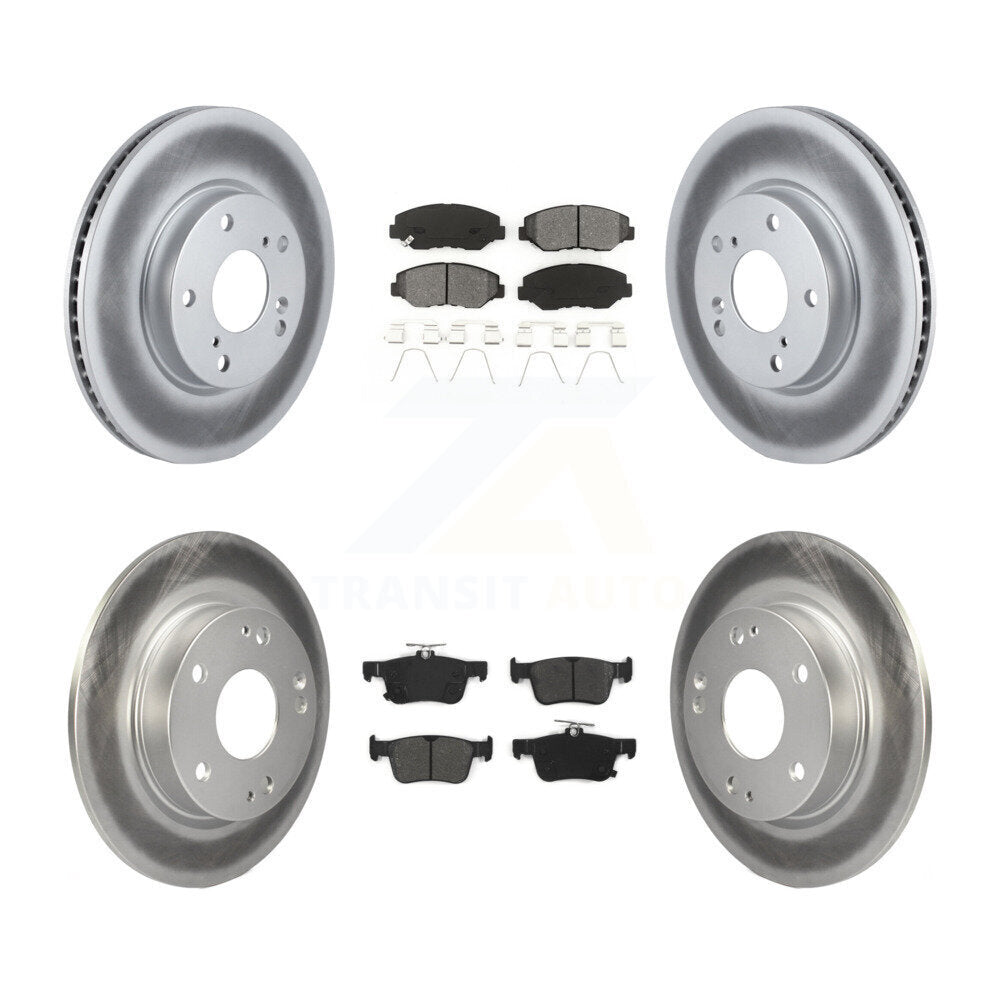Transit Auto KGS-101121 Disc Brake Kit for 2016-2021 Honda Civic - Front and Rear