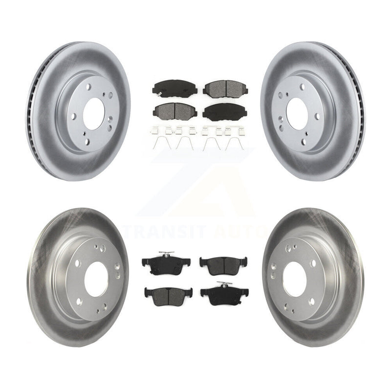Transit Auto KGS-101121 Disc Brake Kit for 2016-2021 Honda Civic - Front and Rear