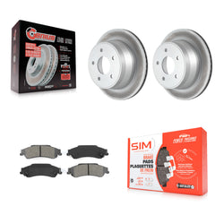 Transit Auto KGS-101122 Disc Brake Kit for 1997-2005 GMC Jimmy, Chevrolet S10 and More - Rear