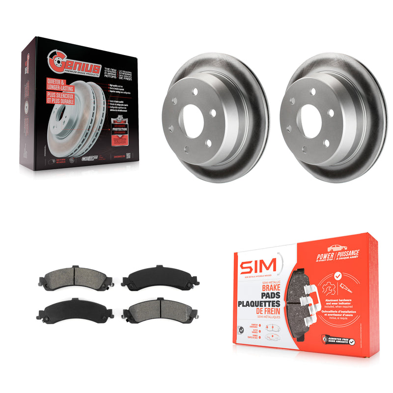Transit Auto KGS-101125 Disc Brake Kit for 2002 Chevrolet Suburban 1500 - Rear
