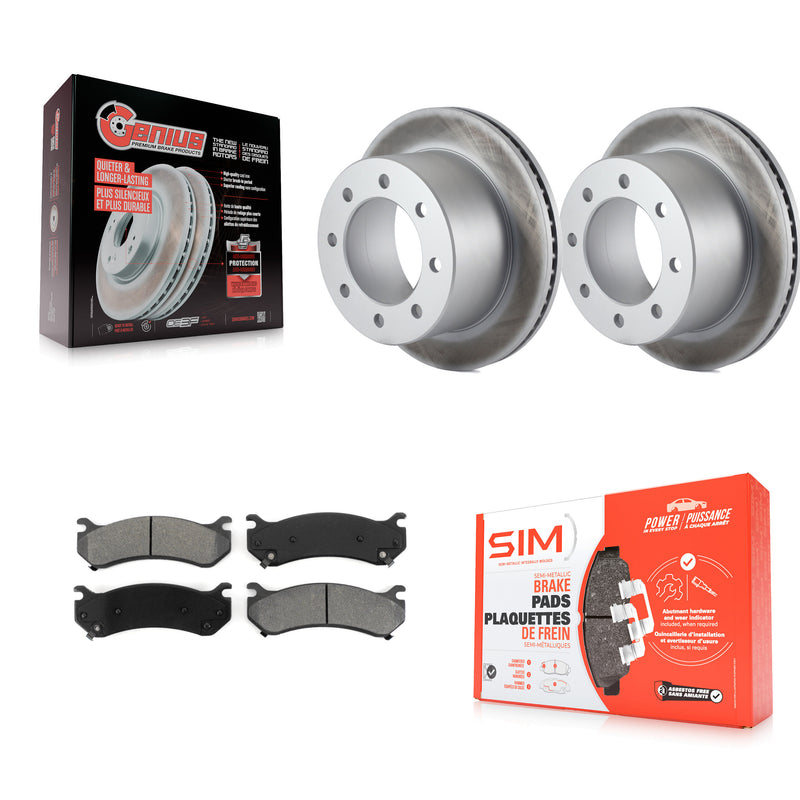 Transit Auto KGS-101136 Disc Brake Kit for 2007 GMC Sierra 3500 Classic - Rear