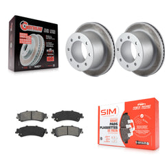 Transit Auto KGS-101137 Disc Brake Kit for 2001 GMC Sierra 3500 - Rear