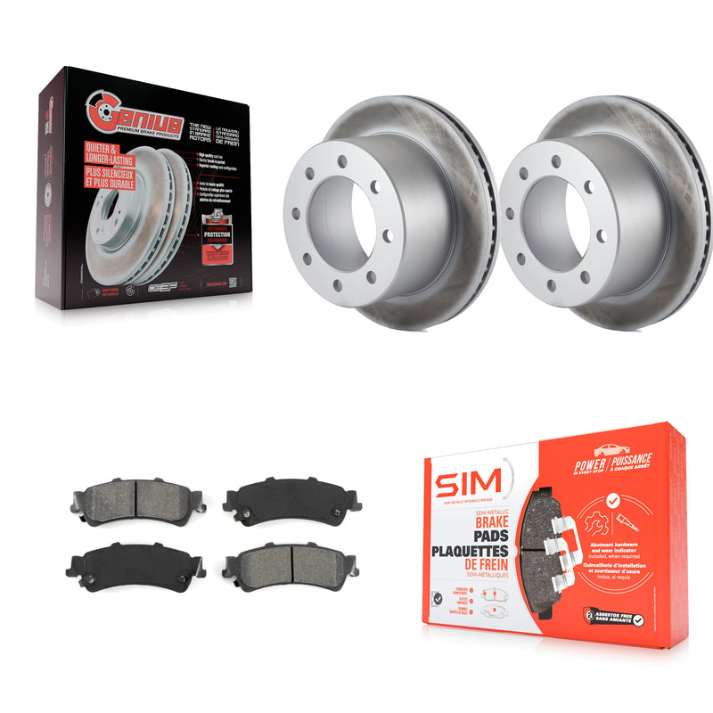 Transit Auto KGS-101137 Disc Brake Kit for 2001 GMC Sierra 3500 - Rear