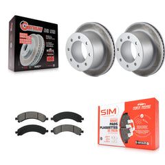 Transit Auto KGS-101139 Disc Brake Kit for 2003-2008 Chevrolet Express 3500, GMC Savana 3500 - Rear