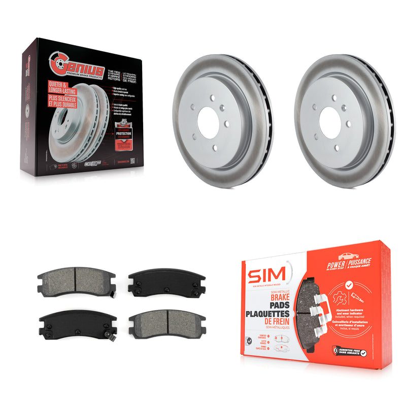 Transit Auto KGS-101141 Disc Brake Kit for 2003-2004 Cadillac Seville - Rear