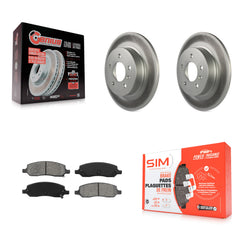 Transit Auto KGS-101150 Disc Brake Kit for 2006-2011 Buick Lucerne, Cadillac DTS - Rear