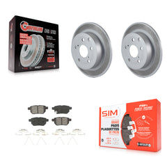 Transit Auto KGS-101160 Disc Brake Kit for 2010 Toyota Matrix - Rear