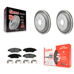 Transit Auto KGS-101162 Disc Brake Kit for 2008-2015 Cadillac CTS, Chevrolet Camaro - Rear