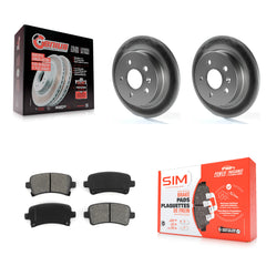 Transit Auto KGS-101167 Disc Brake Kit for 2011-2017 Chevrolet Malibu Limited, Chevrolet Malibu and More - Rear